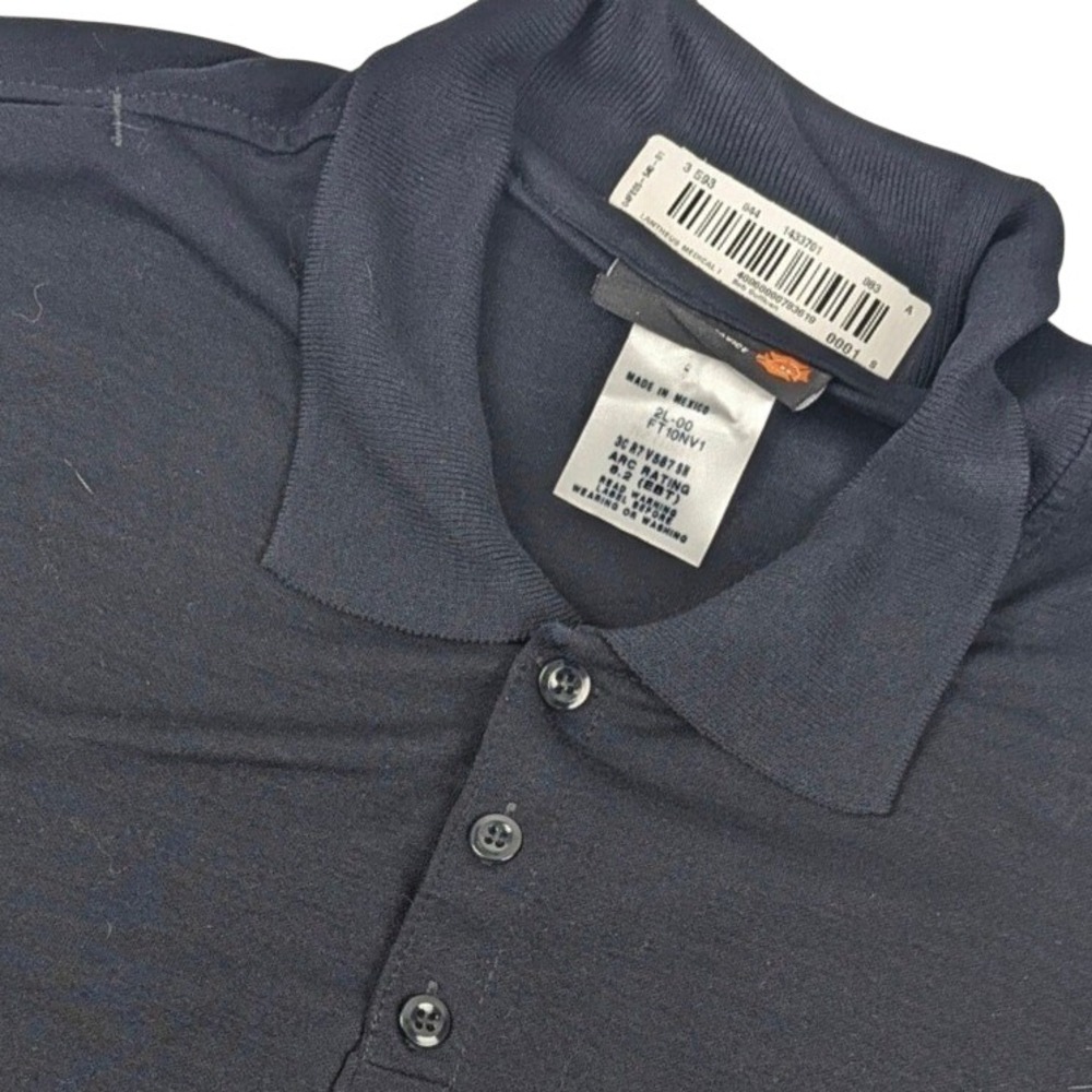 Bulwark Fire Service Shirt Navy Blue FR XLWorkrite Short Sleeve